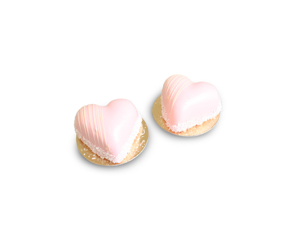 Hartje van Aardbei & Witte Chocolademousse