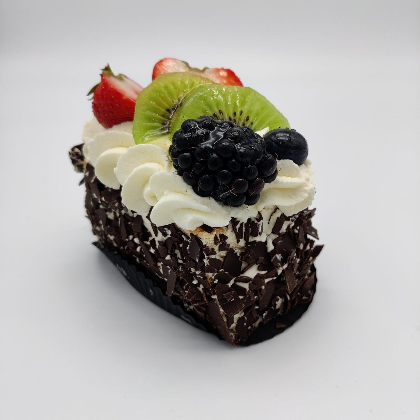 Biscuittaartje – Pure Chocolade & Fruit